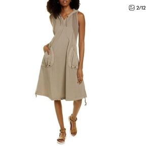 XCVI Tan Cargo Dress